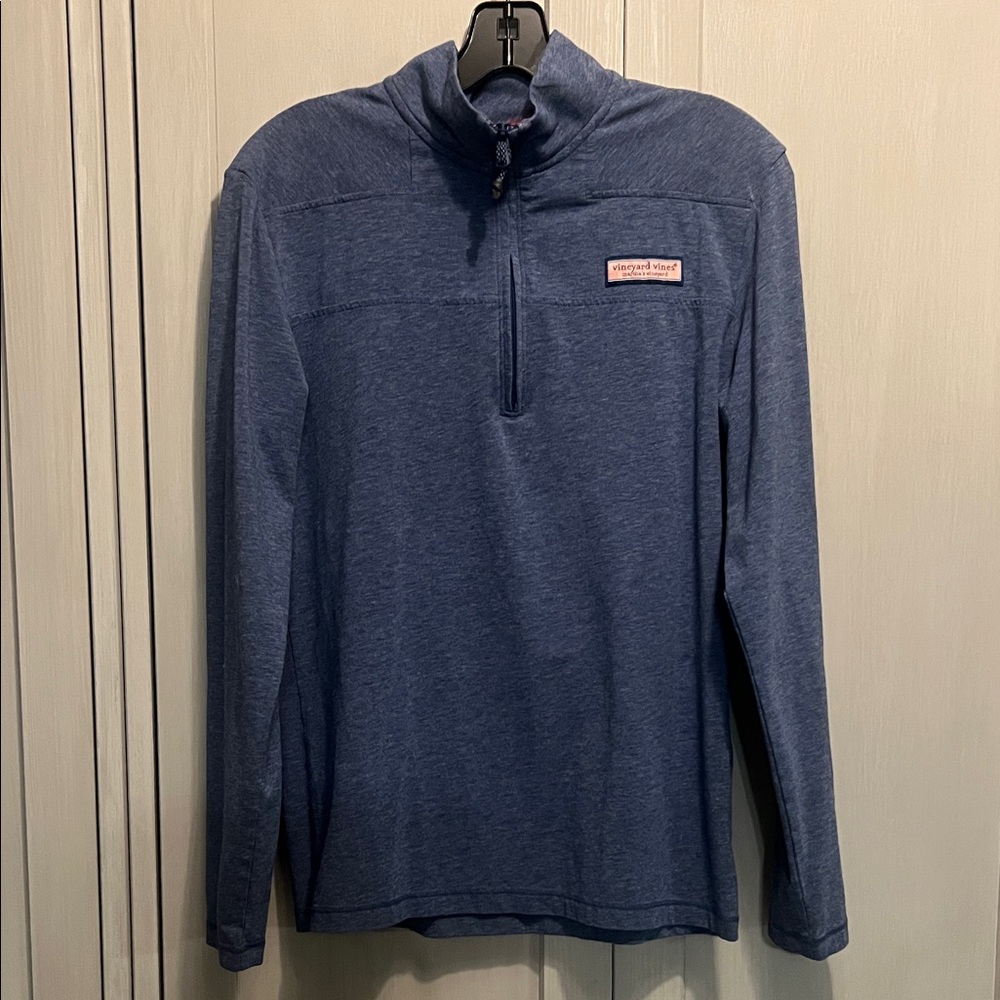 Vineyard Vines Blue Lightweight Shirt Jacket